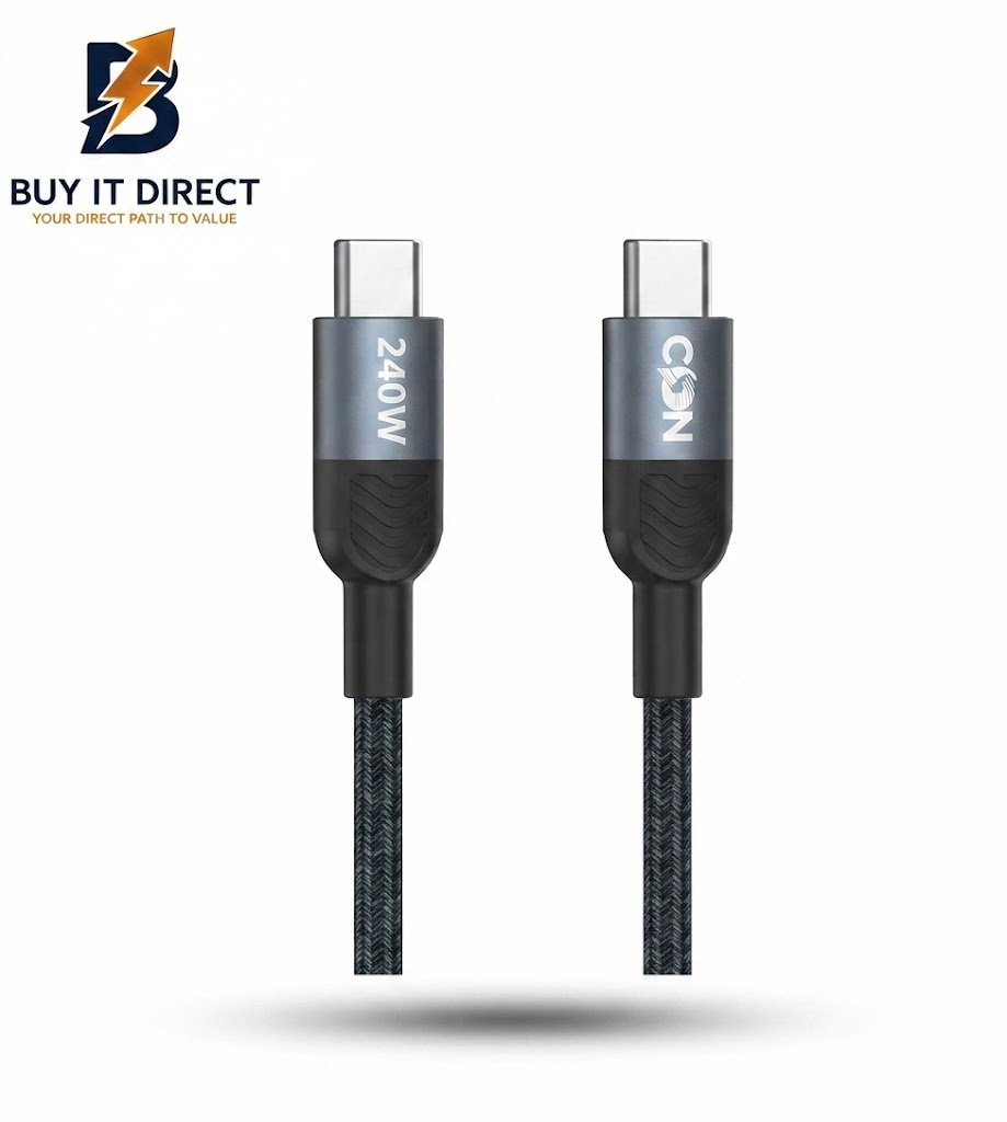 Neo NE9-DA63 USB-C to USB-C Cable 240W 1.2M - Black
