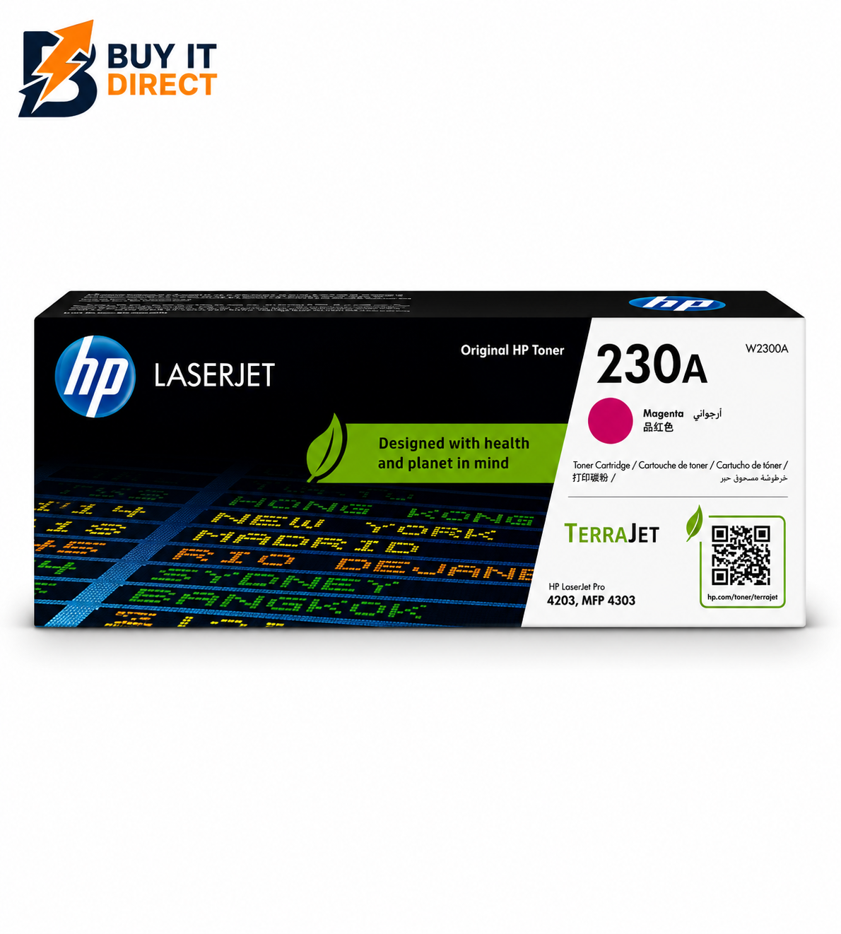 HP 230A Magenta Original LaserJet Toner Cartridge – W2303A