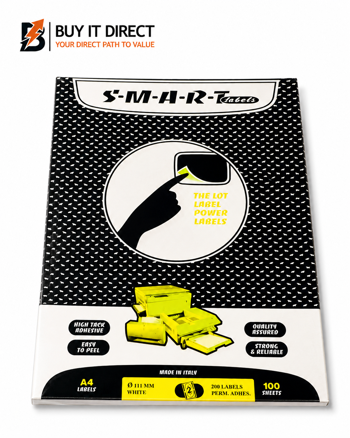 Smart Label A4 Size White CD Labels