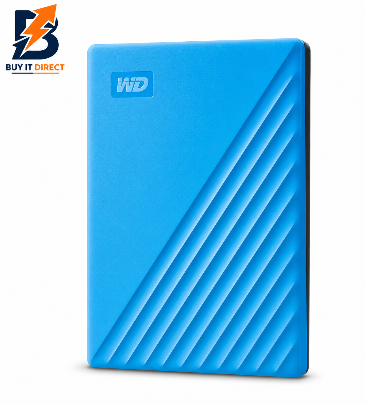 WD 2TB My Passport Portable HDD External Hard Drive, Sky Blue