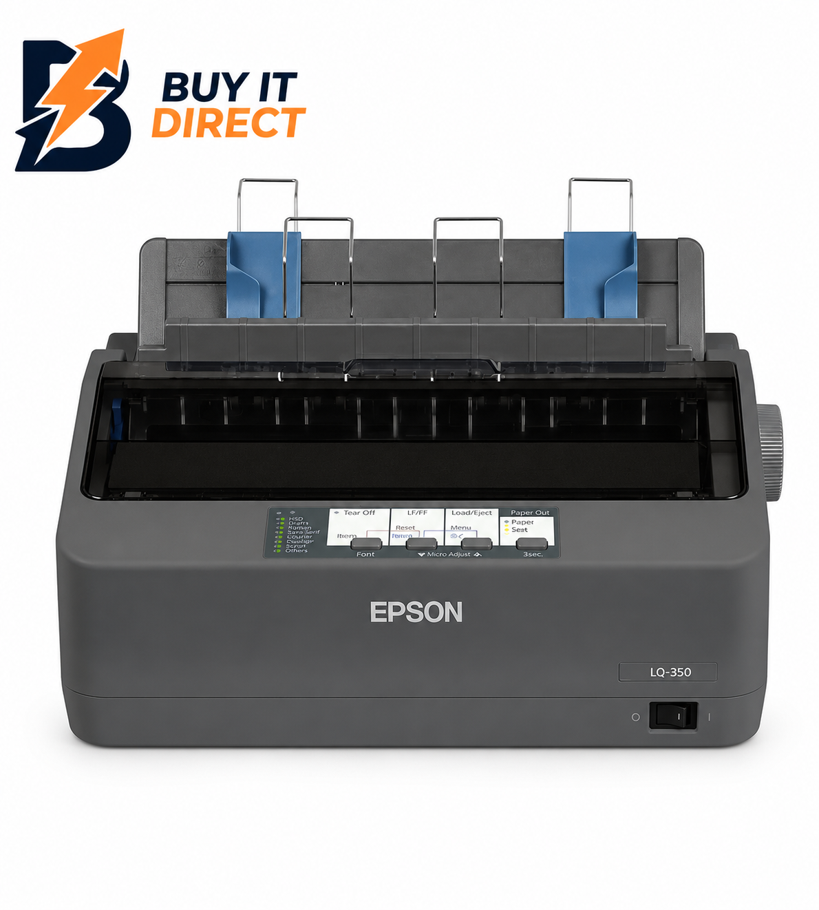 Epson LQ 350 طابعة – 24 Pins / 80-Columns / A4 / USB / Parallel / Dot matrix