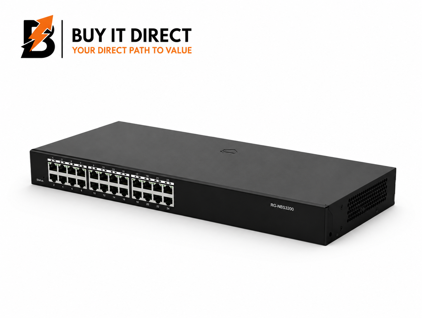 سويتش Reyee ذكي مُدار عبر السحابة بـ 16 منفذ Gigabit بدون PoE – RG-ES216GC