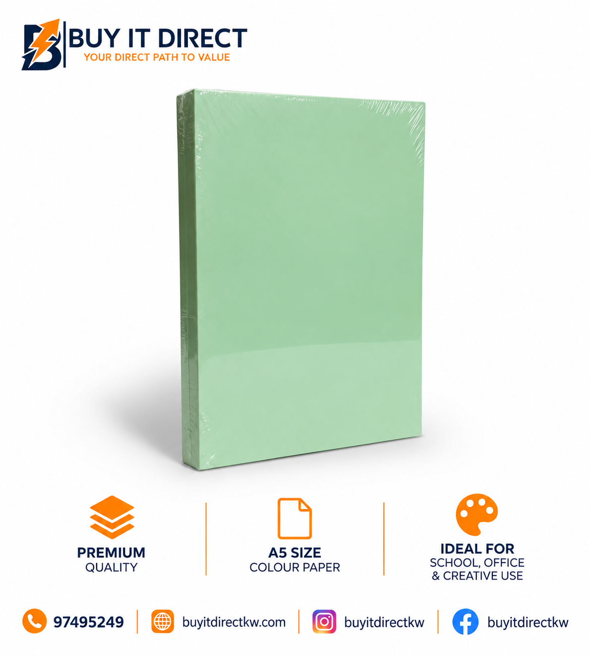 SINAR SPECTRA Premium Colour Paper 160 GSM