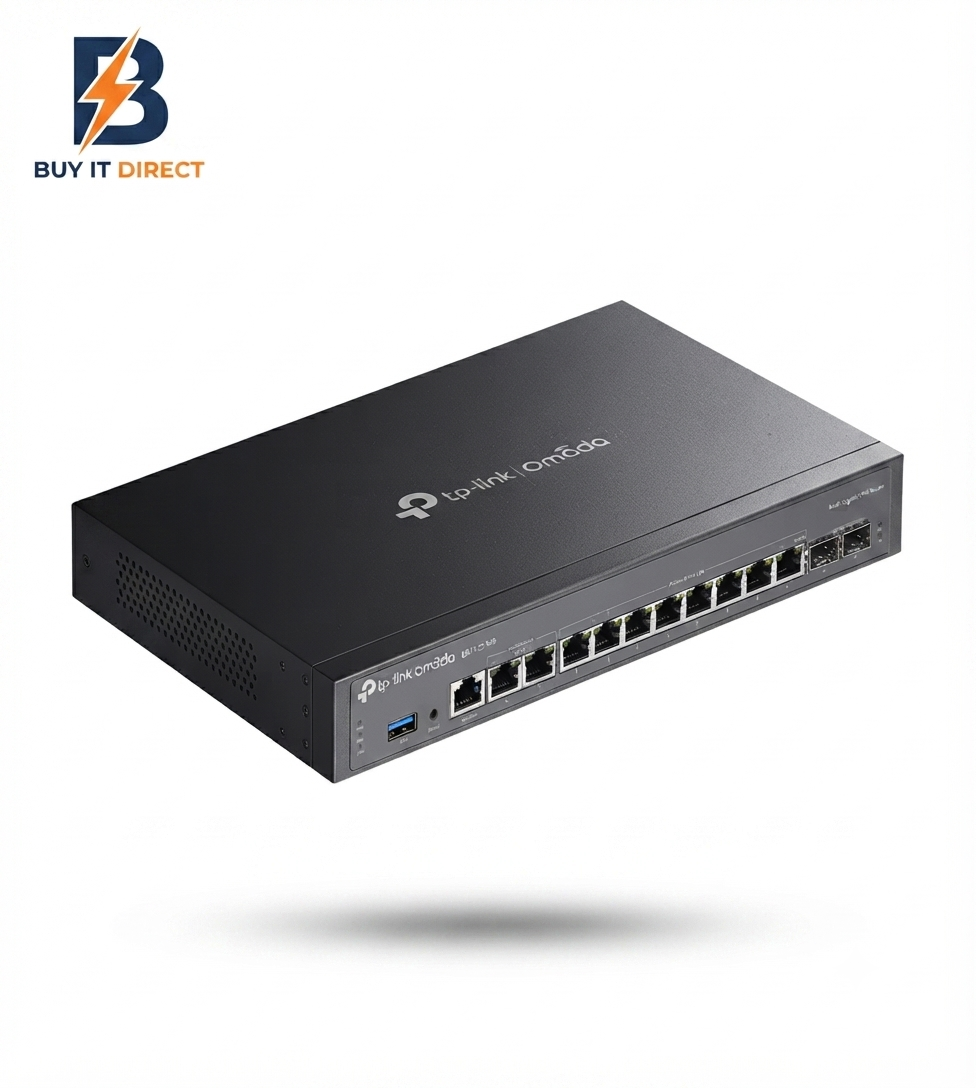 TP-Link Omada ER7412-M2 2.5GE Multi-Gigabit VPN Router, Load Balance