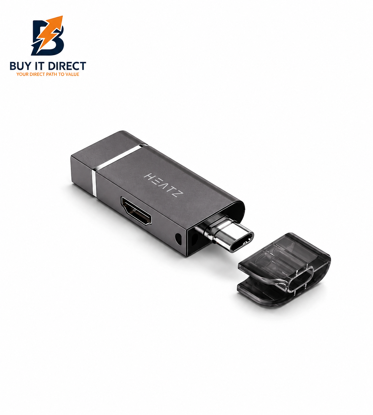 Heatz ZT90 USB C to HDMI AUX 3.5mm PD 100W Adapter