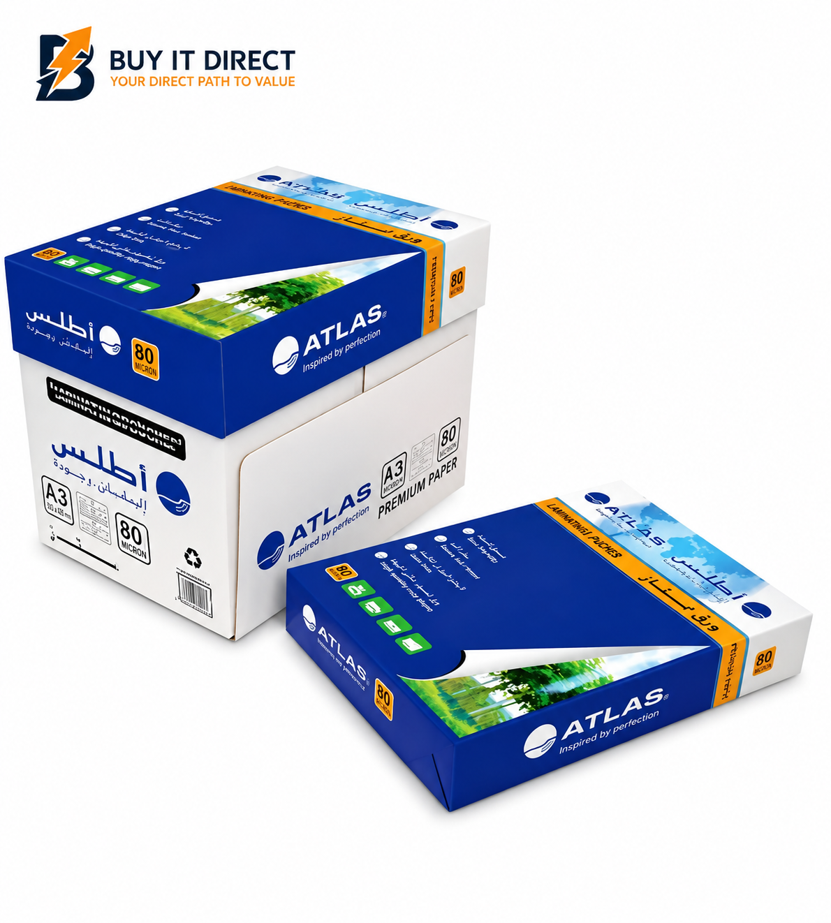 Atlas Photocopy Paper A4 80Gsm