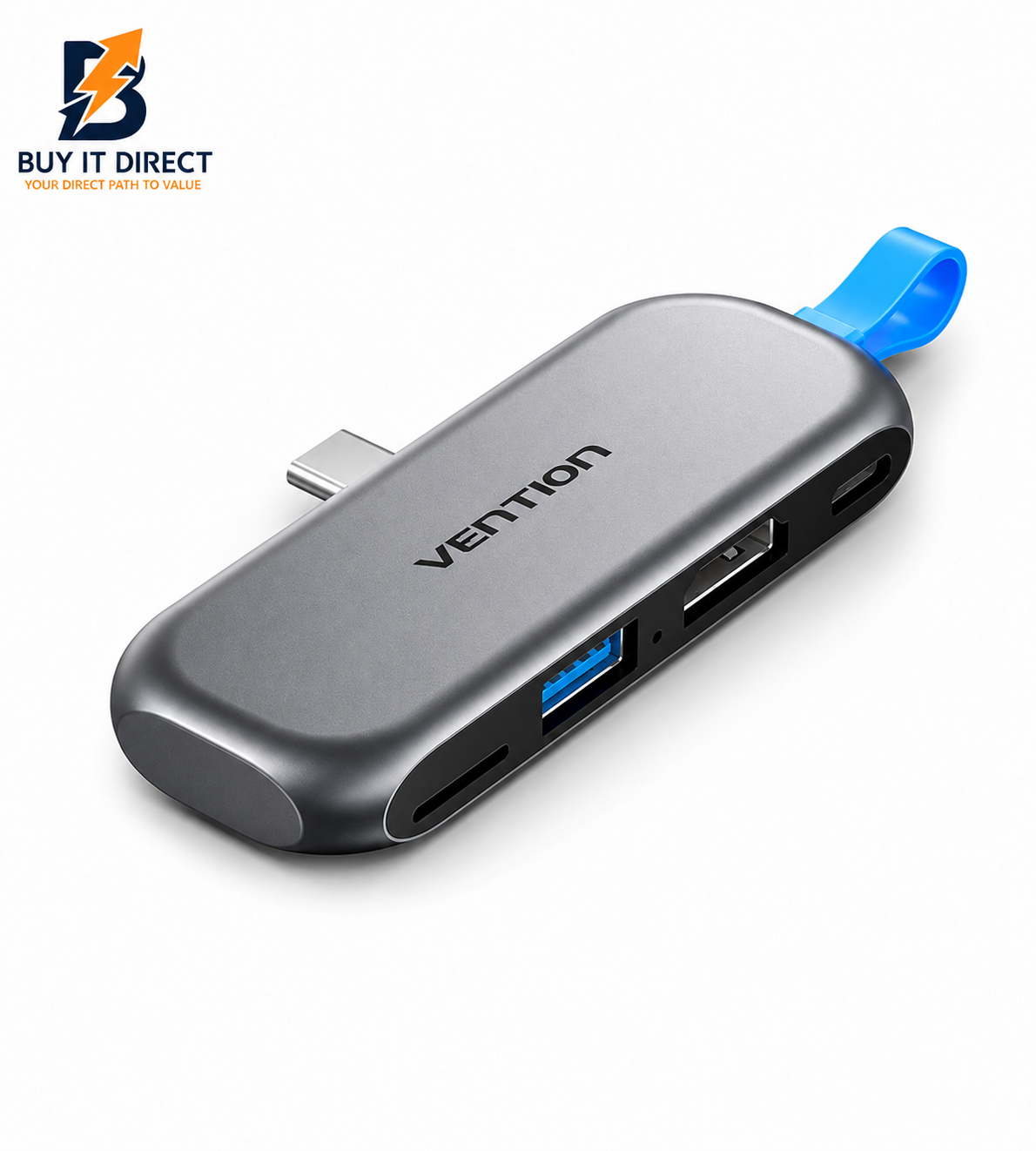 Vention THYH0 USB C 4 in 1 HDMI 4K 60Hz Hub Docking Station Adapter