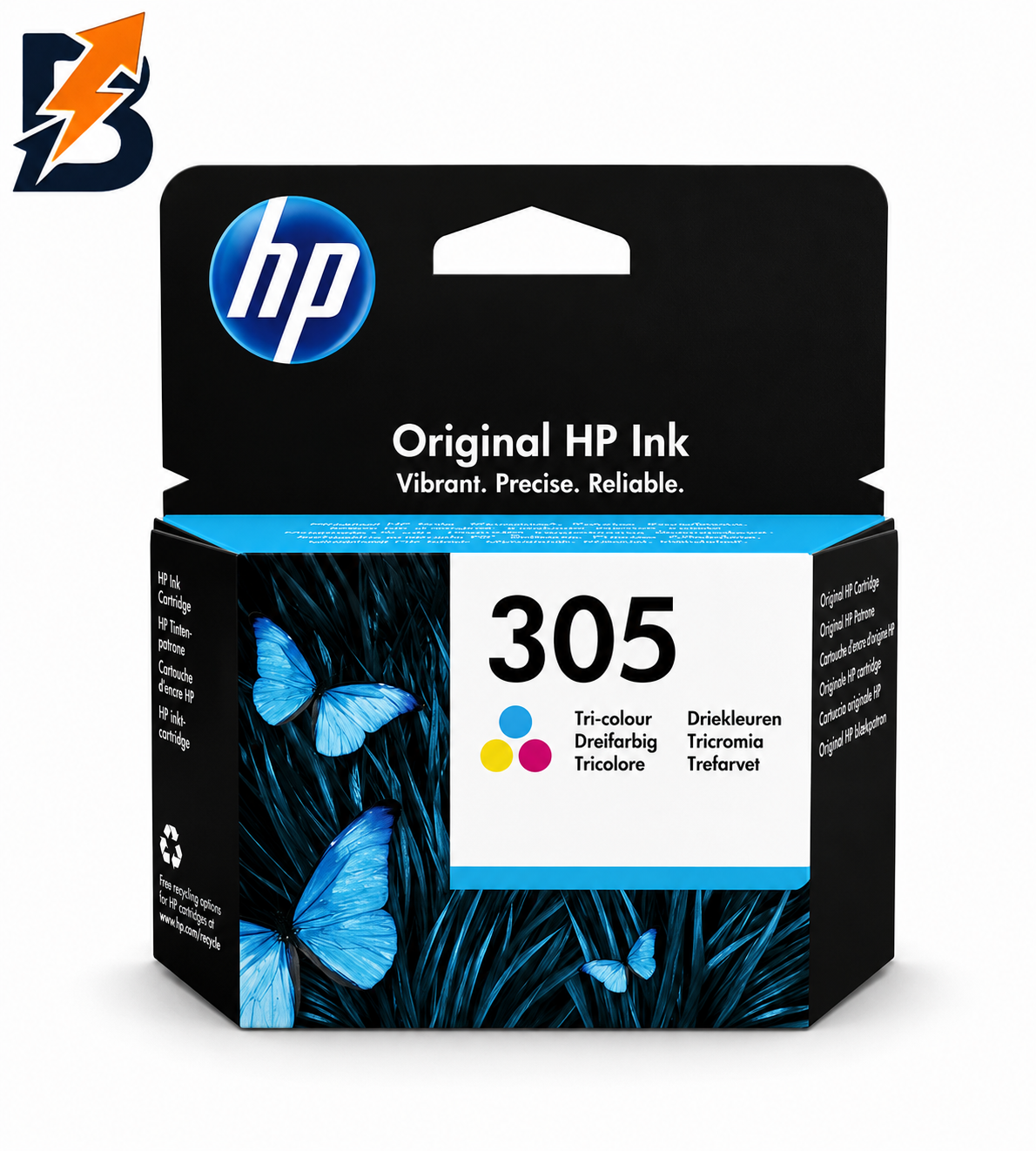 HP 305 Tri-color Ink Cartridge