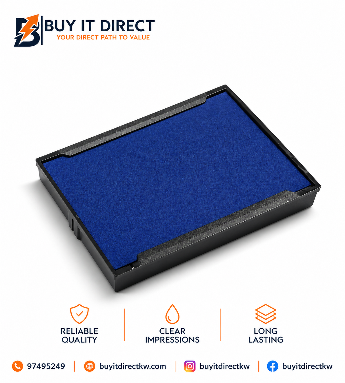 Shiny Ink Pad S 829 7 Blue