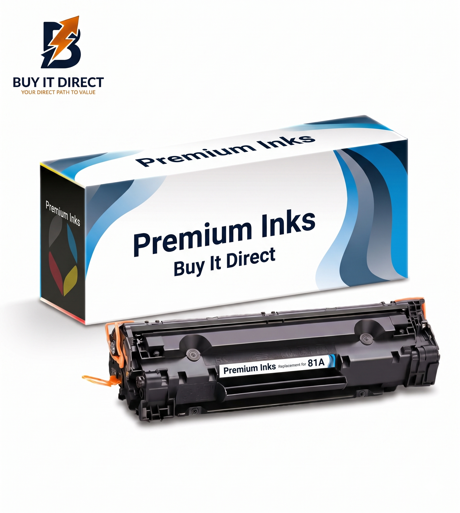 خرطوشة تونر Premium 81A متوافقة لطابعات HP LaserJet