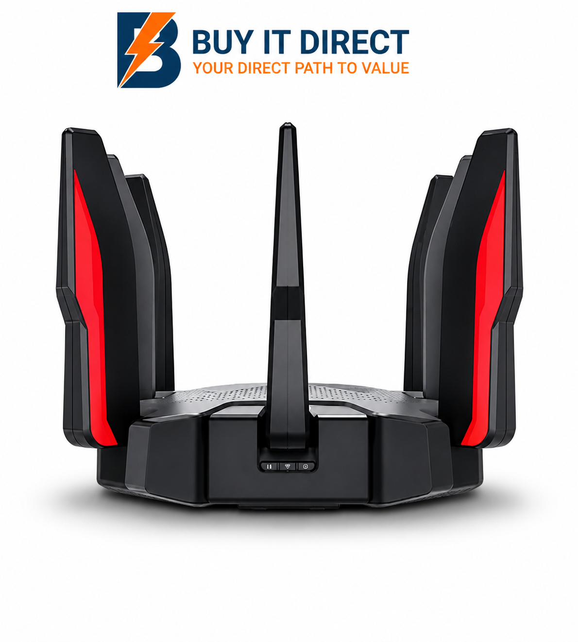 TP-Link Archer GX90 (AX6600) Tri-Band Wi-Fi 6 Gaming Router - 5GHz (4804 Mbps) / USB3.0 / Gigabit WAN / Gigabit LAN