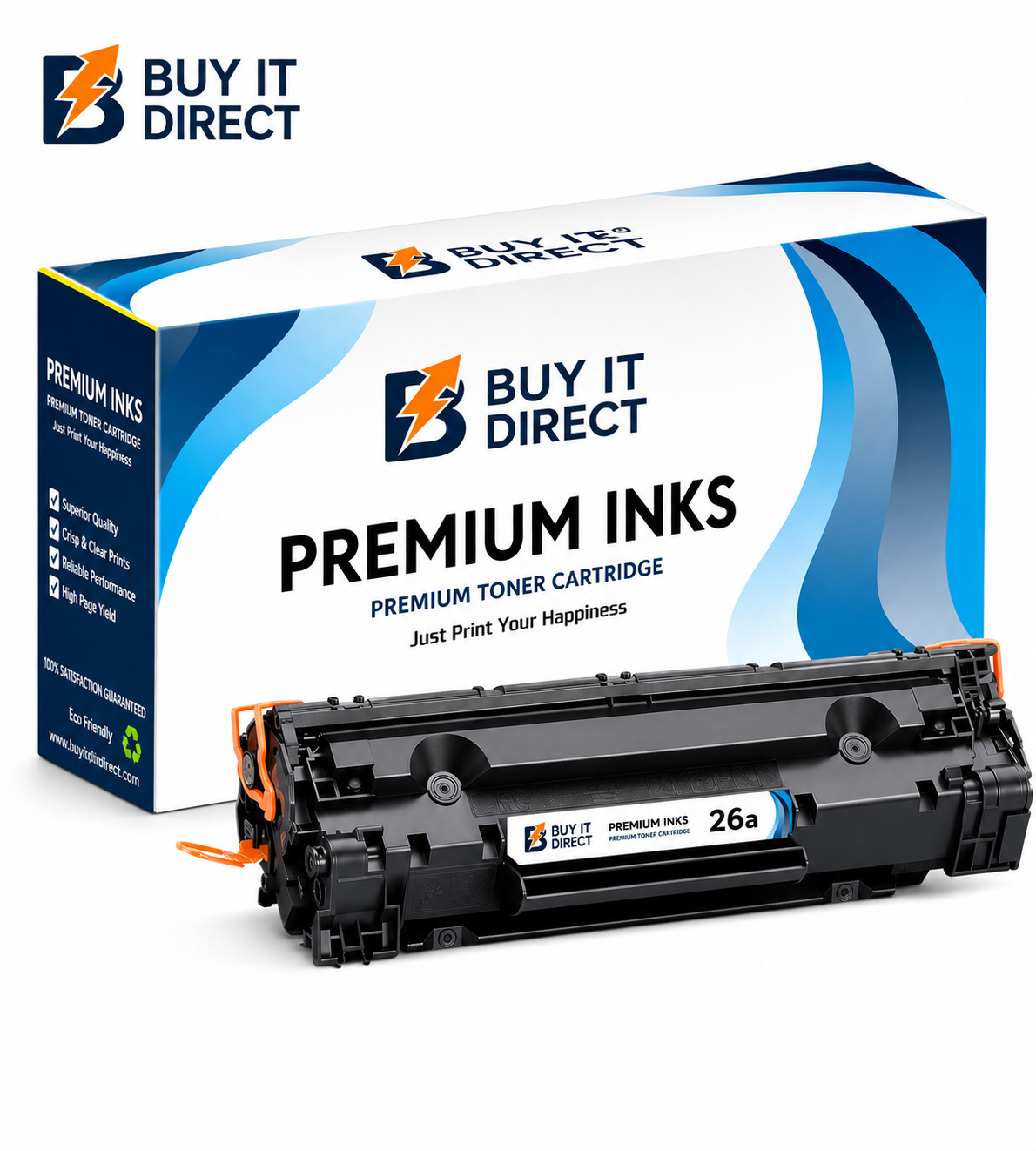 خرطوشة تونر Premium 26A متوافقة لطابعات HP LaserJet