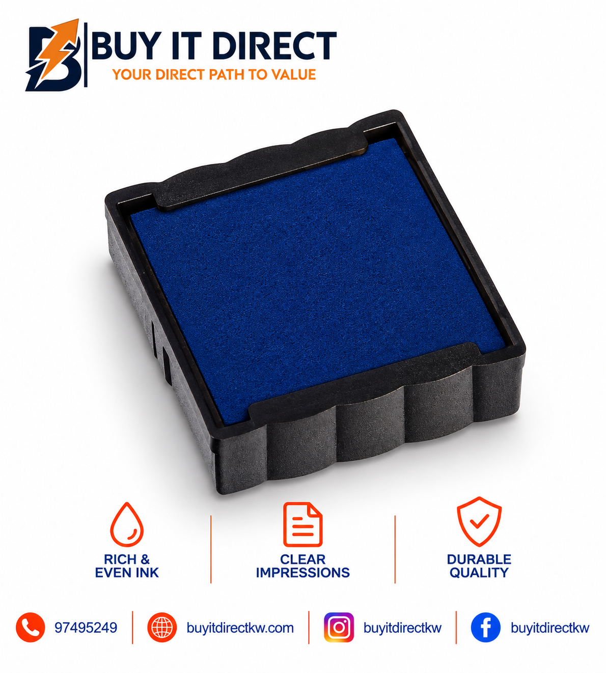 Trodat Ink Pad 6 4922 Blue