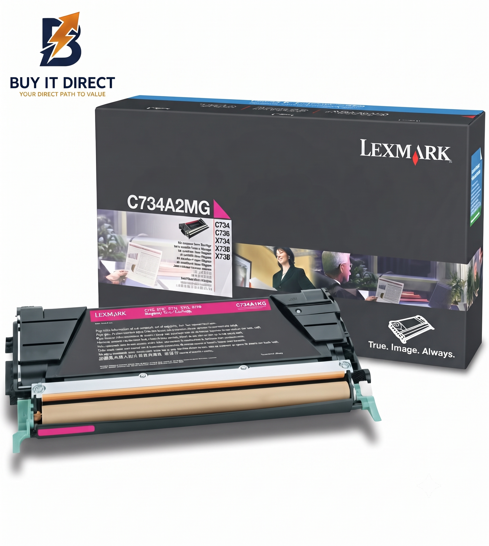 Lexmark C734 Black Toner Cartridge