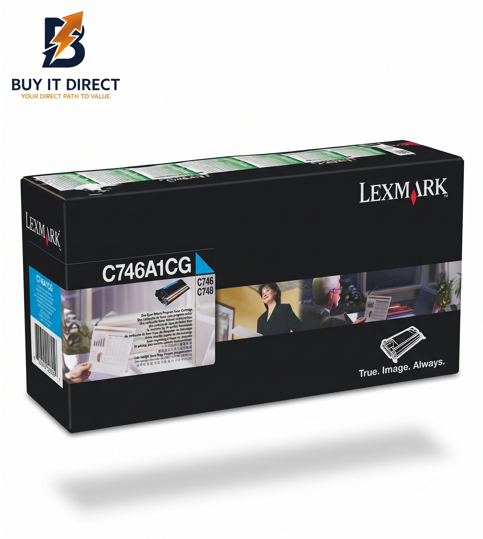 Lexmark C746 Cyan Toner Cartridge C746A1Cg