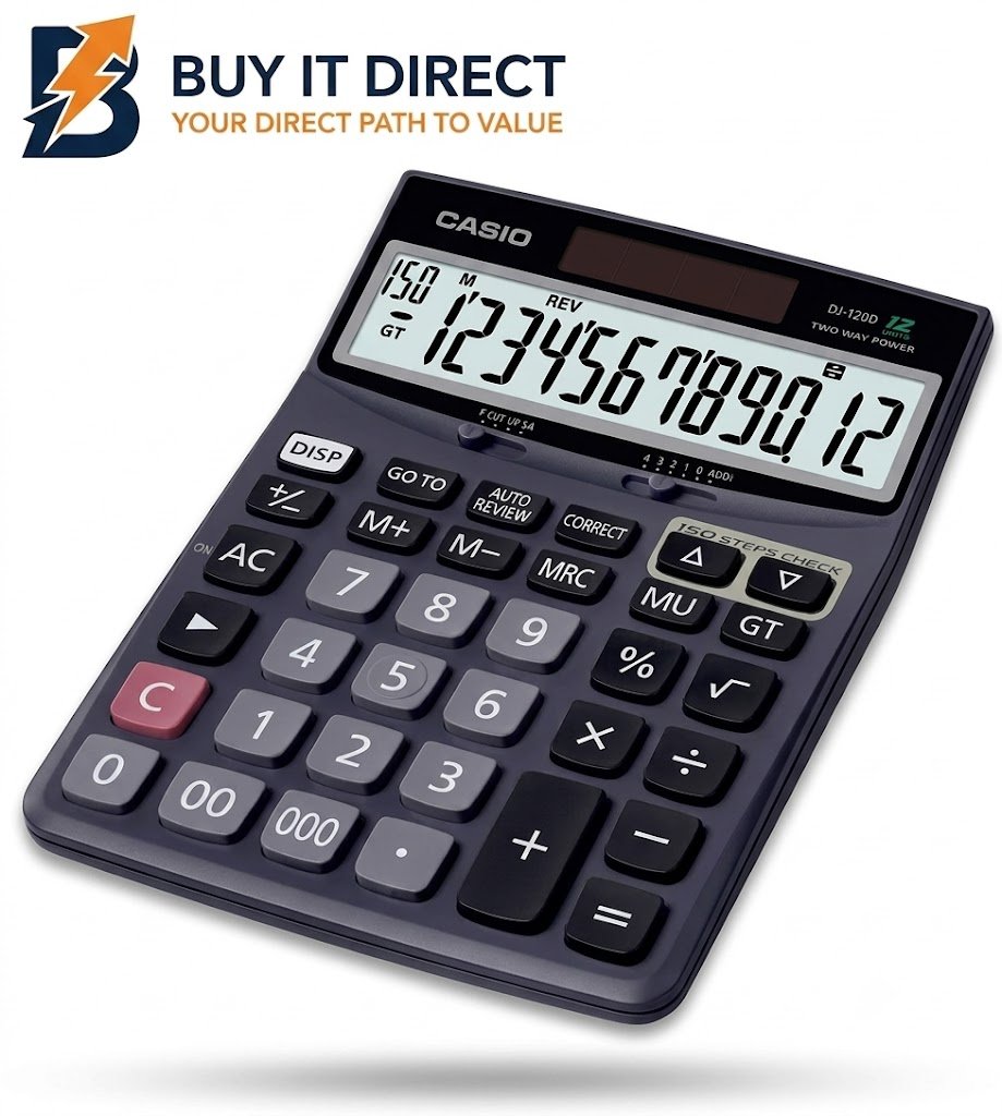 آلة حاسبة مكتبية كاسيو DJ-120D Plus