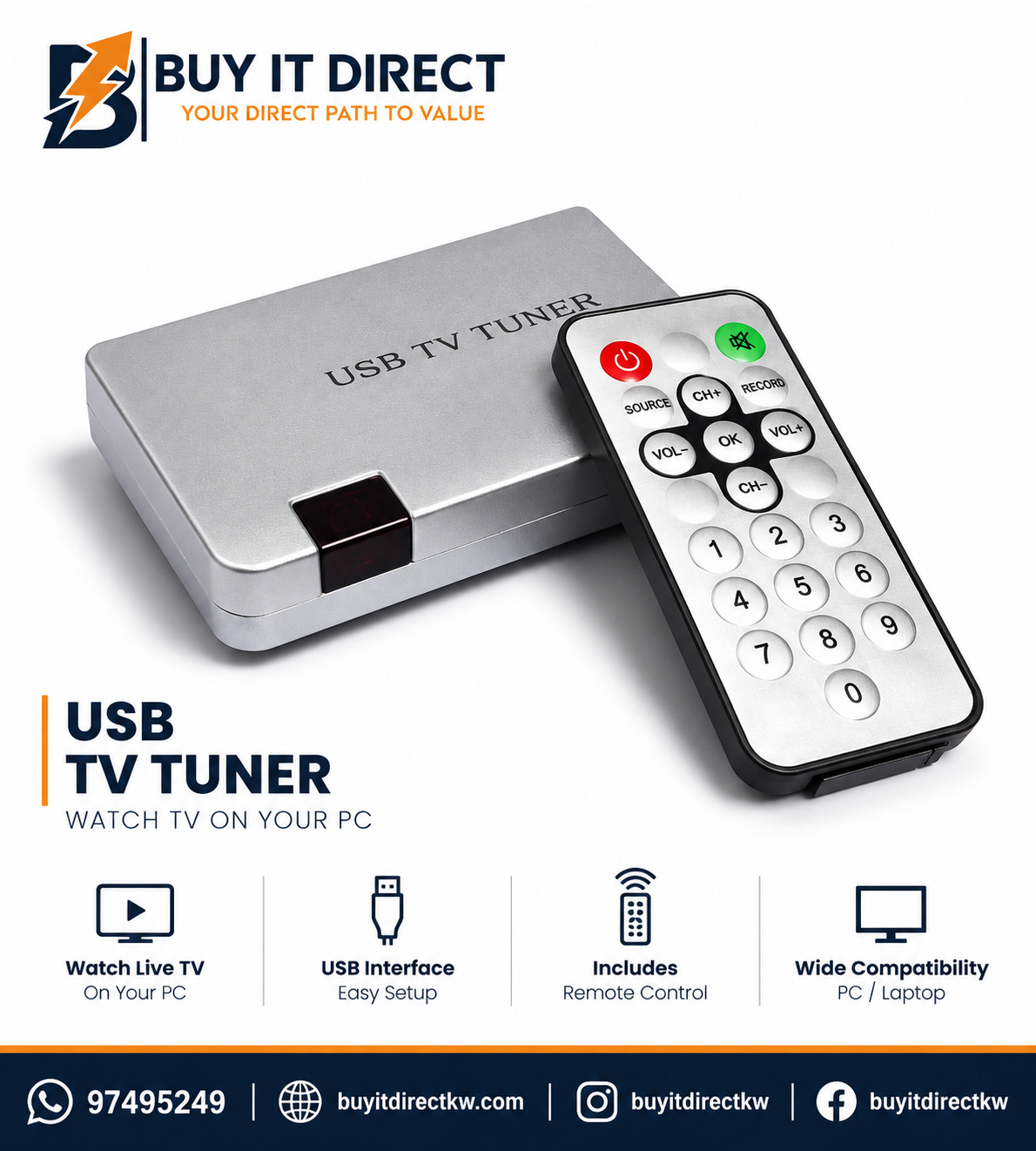 موالف تلفزيون USB