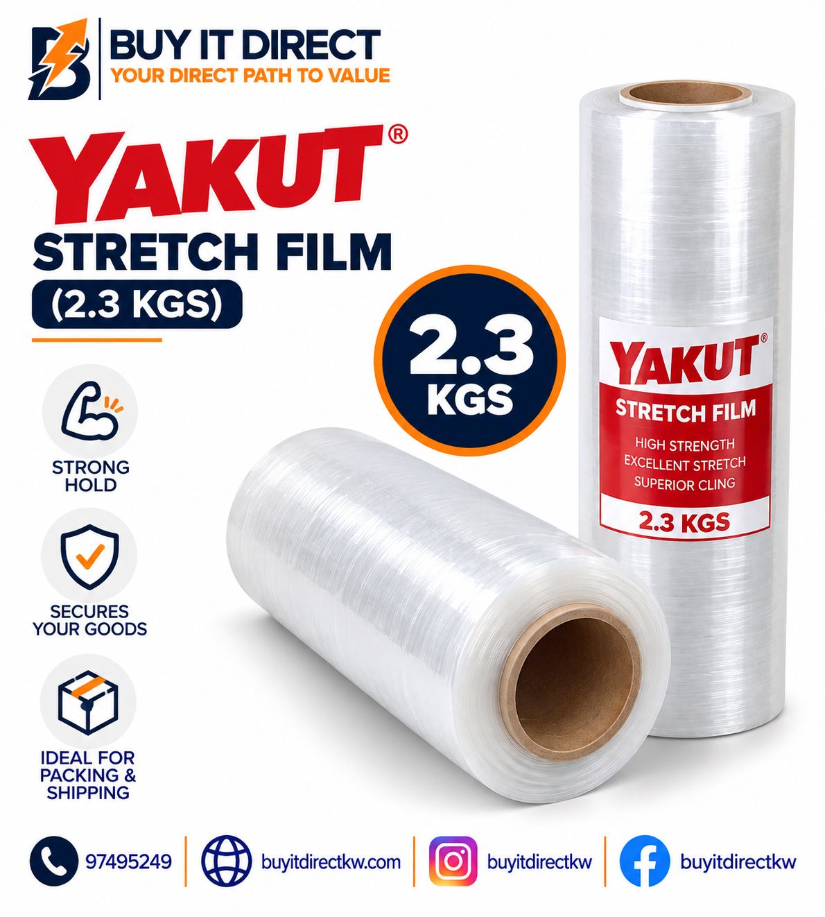 Yakut Stretch Film 2.3 Kg