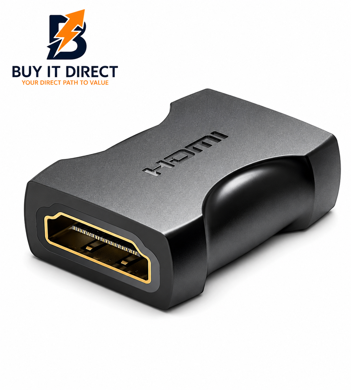 محول توصيل HDMI انثى الى انثى اسود