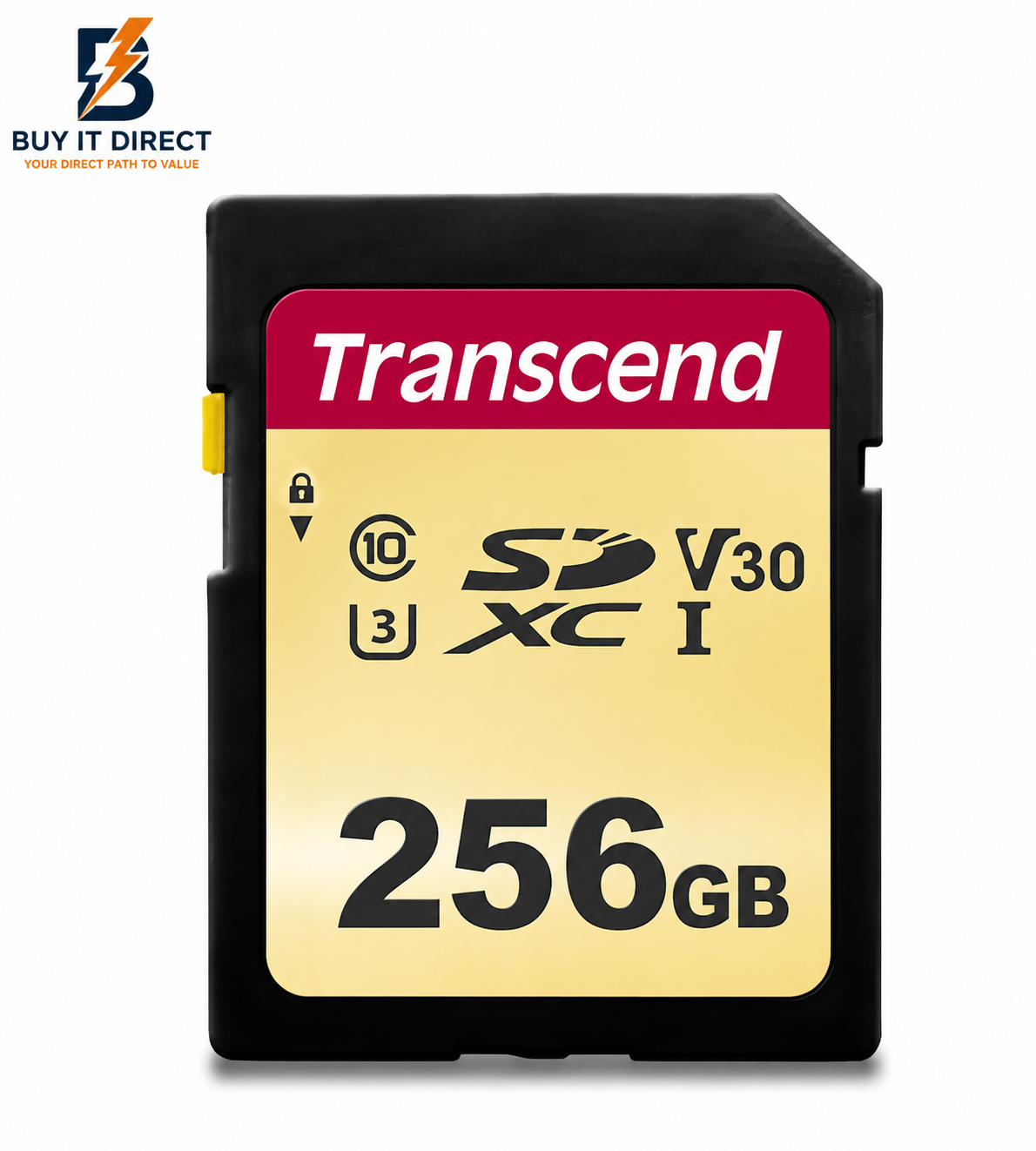  TRANSCEND 256GB SDXC/SDHC 500S MEMORY CARD