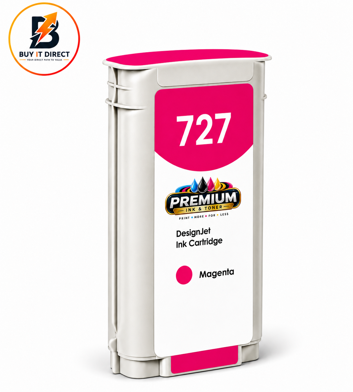 Premium Ink for HP 727 Magenta