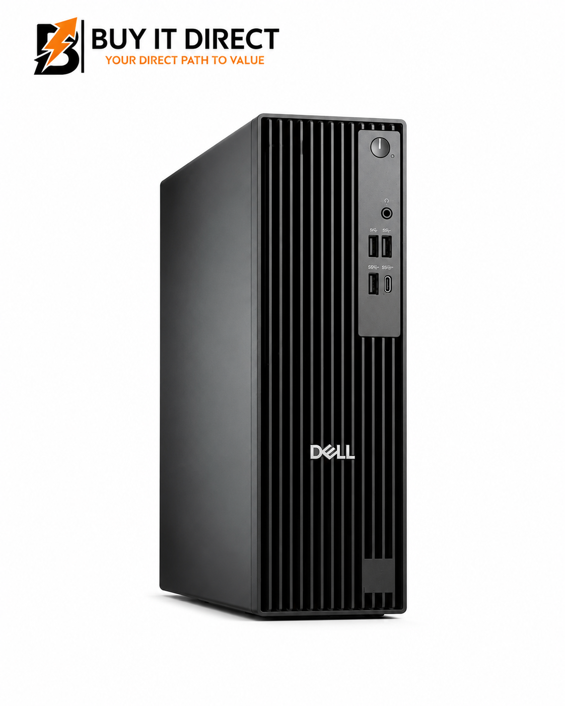 Dell Pro Slim QCS1250 Desktop PC Intel Core i7 8GB 512GB NVMe SSD 1 Year Warranty