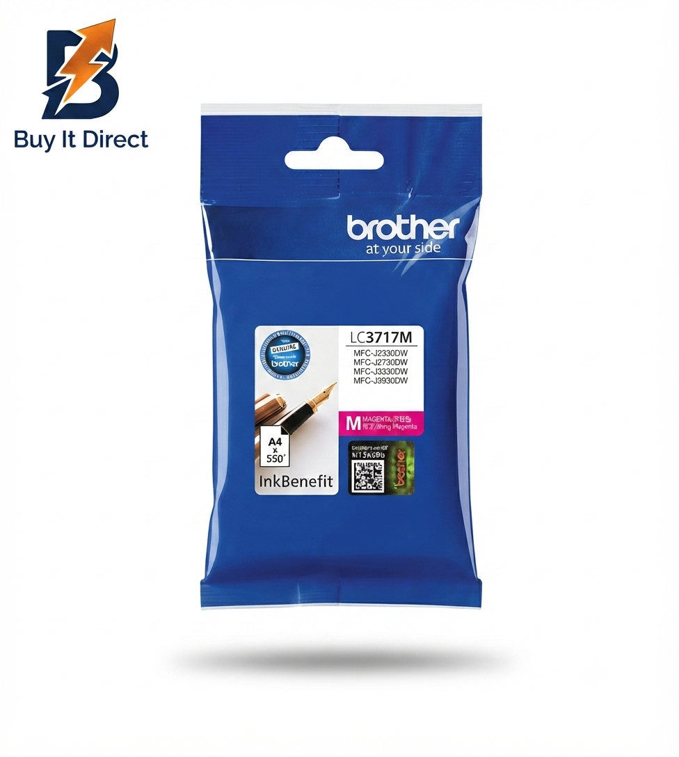 Brother Genuine LC3717M Magenta Ink Cartridge