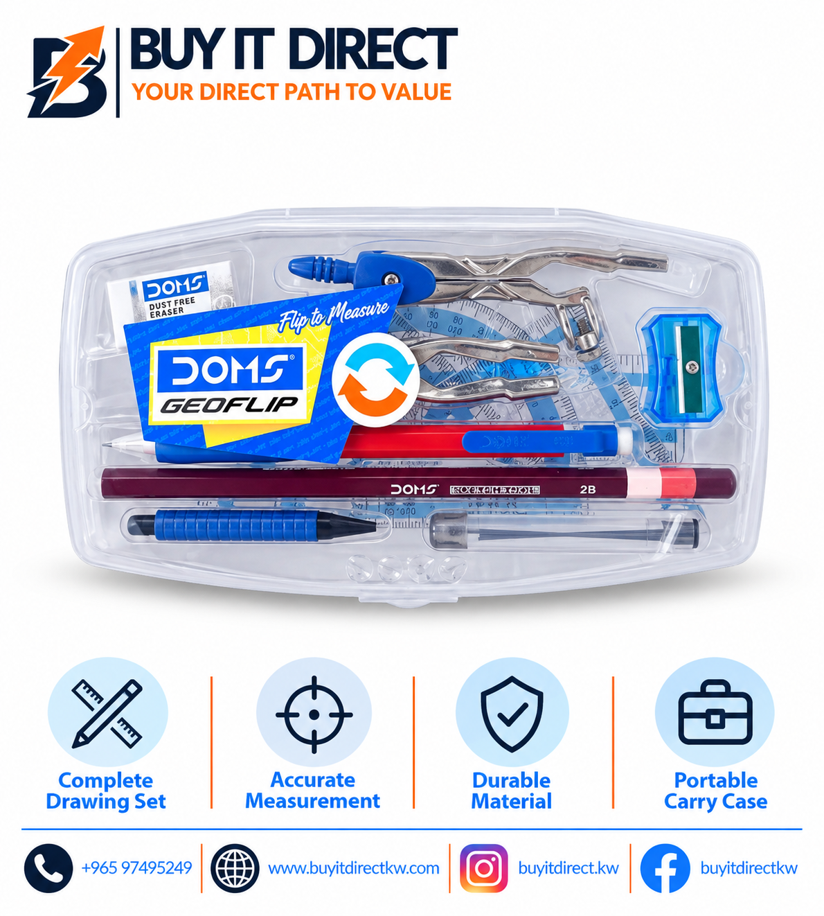 Doms GeoFlip Geometry Box