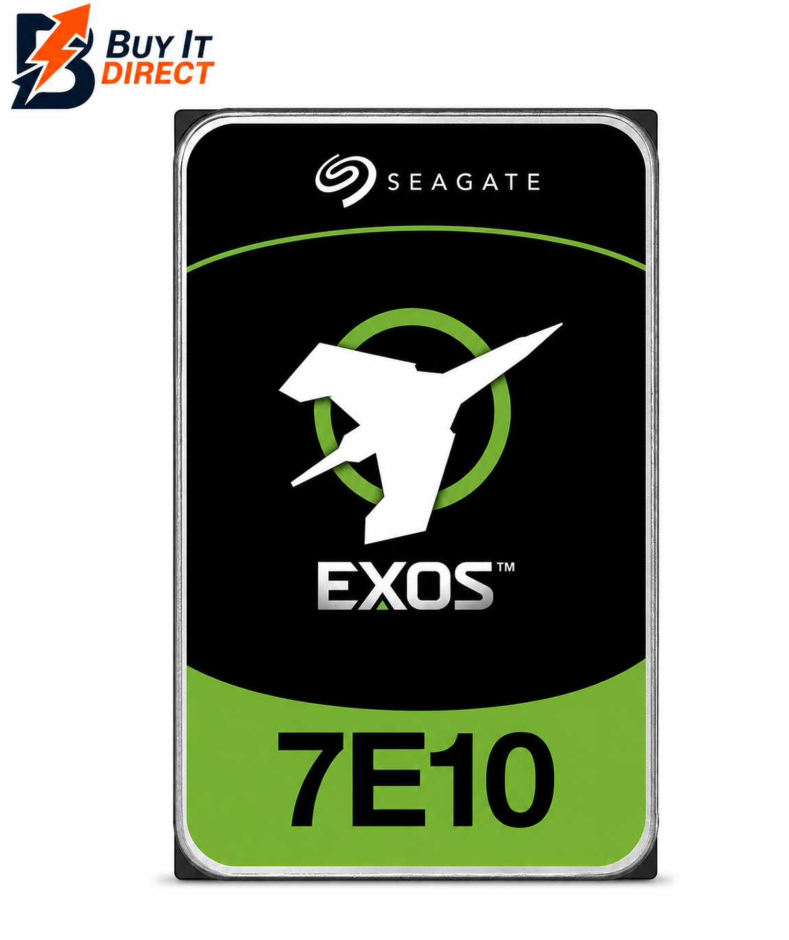 Seagate 10TB Exos 7E10 HDD 3.5″ SATA III Internal Hard Drive, 7200rpm