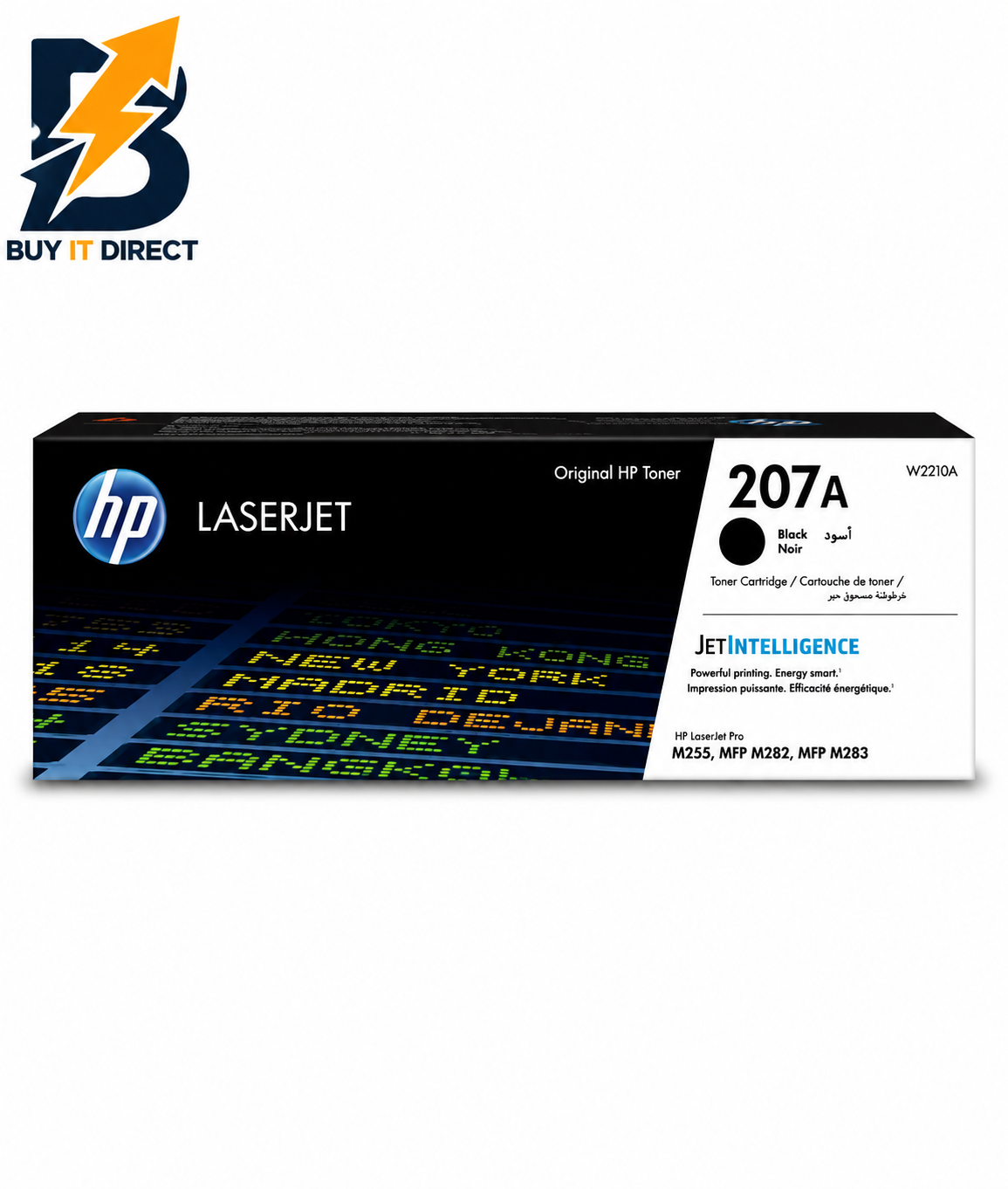 HP 207A Black Toner Cartridge (W2210A)