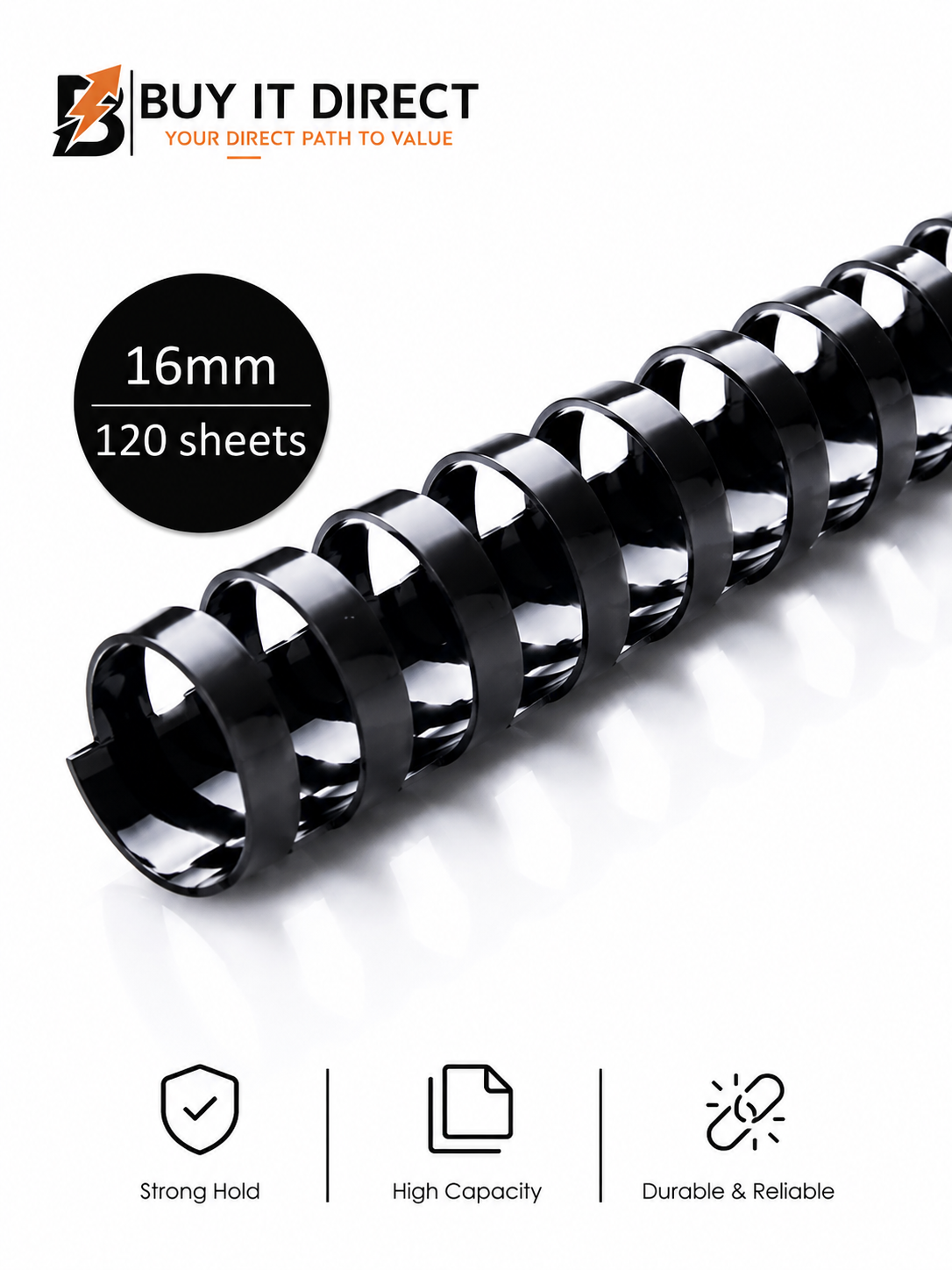 Plastic Binding Comb 16MM