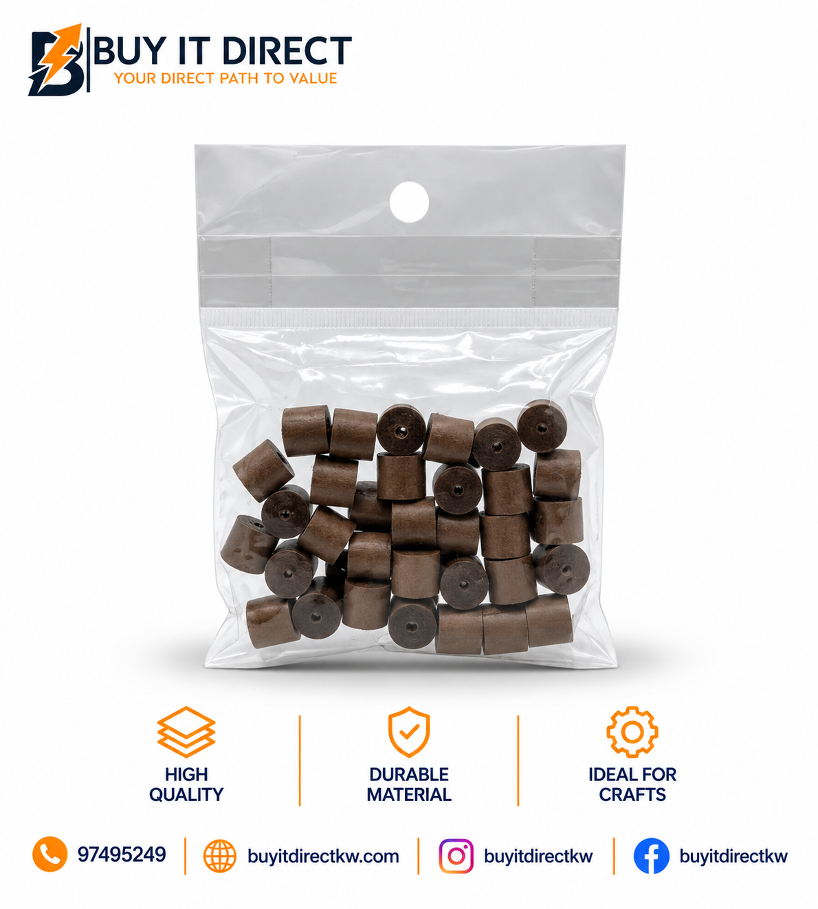 Small Brown Crafting Paper