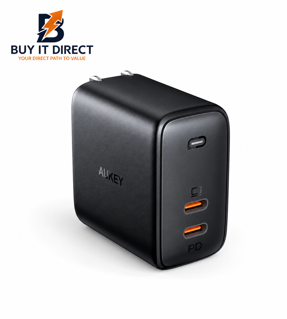 Aukey Omnia Duo 65W Dual Port PD Charger with Dynamic Detect