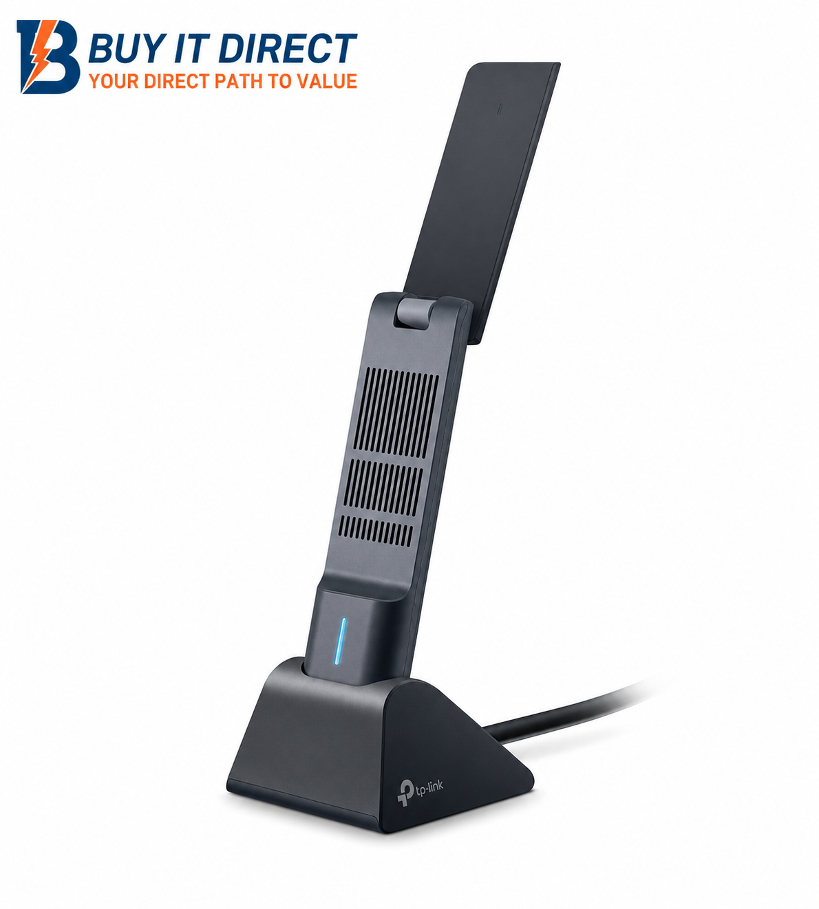 محول TP-Link Archer TXE50UH AXE3000 اللاسلكي بمنفذ USB وتقنية Wi-Fi 6E وهوائي عالي الكسب