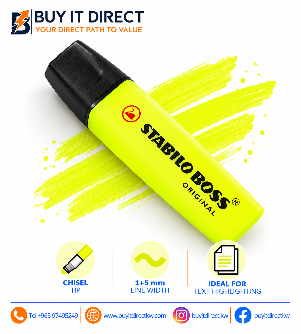 STABILO BOSS Highlighter - Neon
