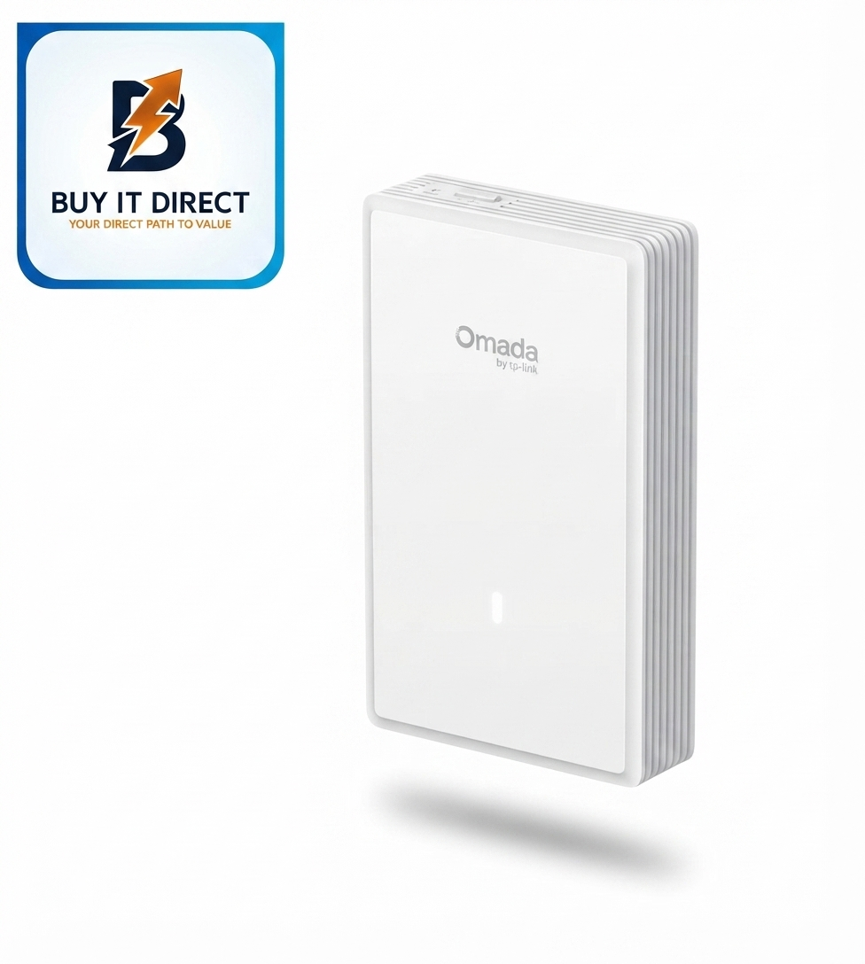 TP-Link Omada EAP725-Wall BE5000 Wall Plate WiFi 7 Access Point, 2.5GE
