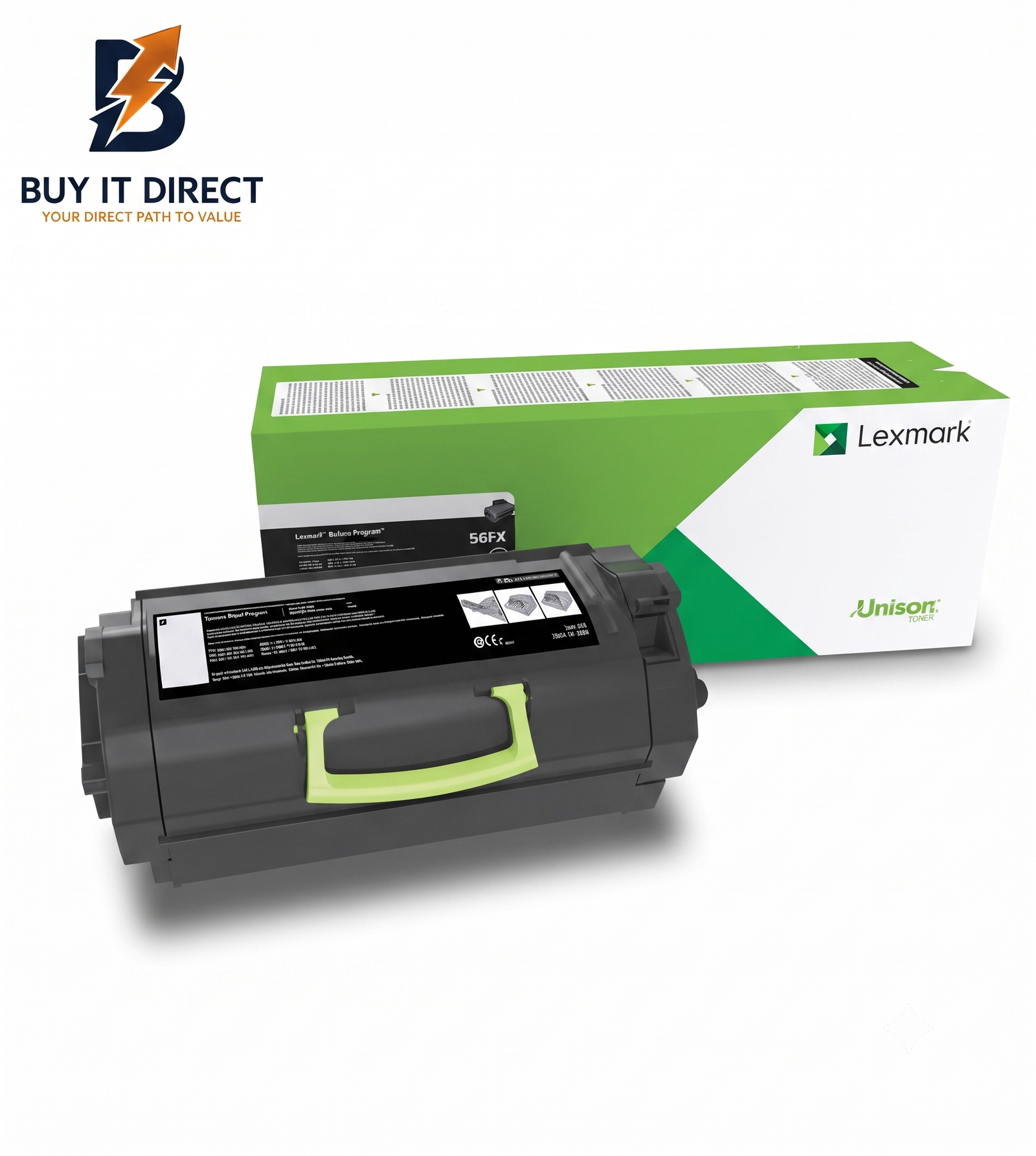 Lexmark 56F5X00 Black Extra High Yield Toner Cartridge