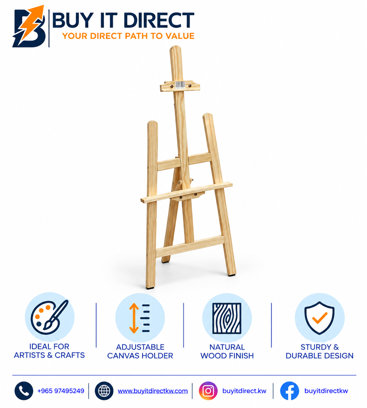 Wooden Artist Easel