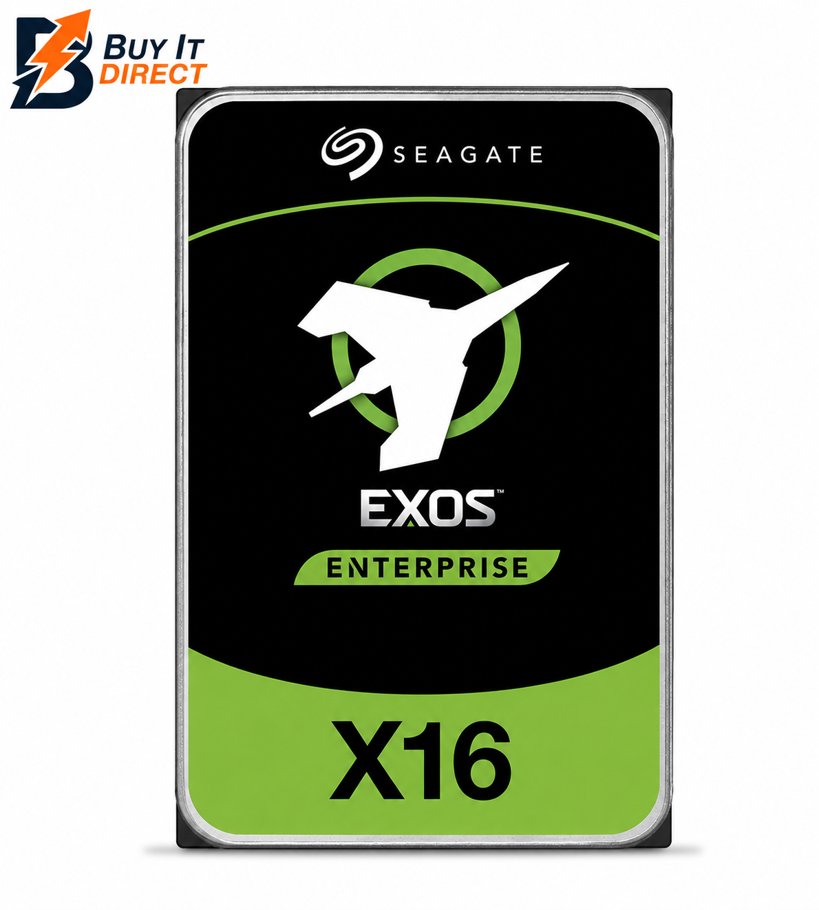  Seagate 12TB HDD EXOS Enterprise SATA 3.5-Inch Hard Drive, 7200rpm 