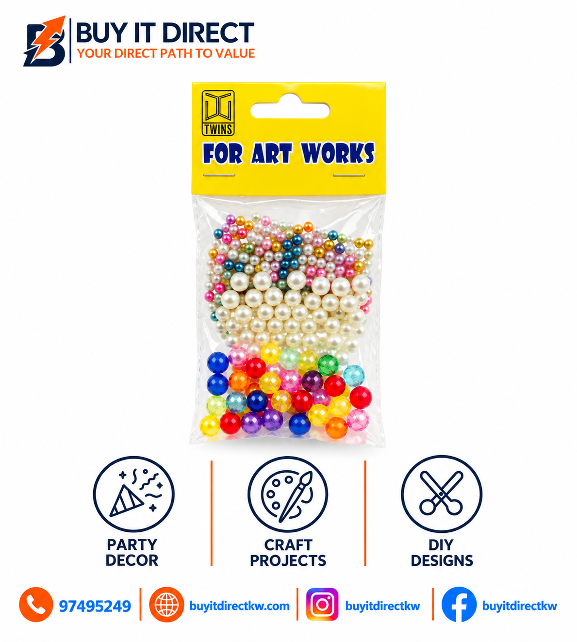 Mixed Craft Beads