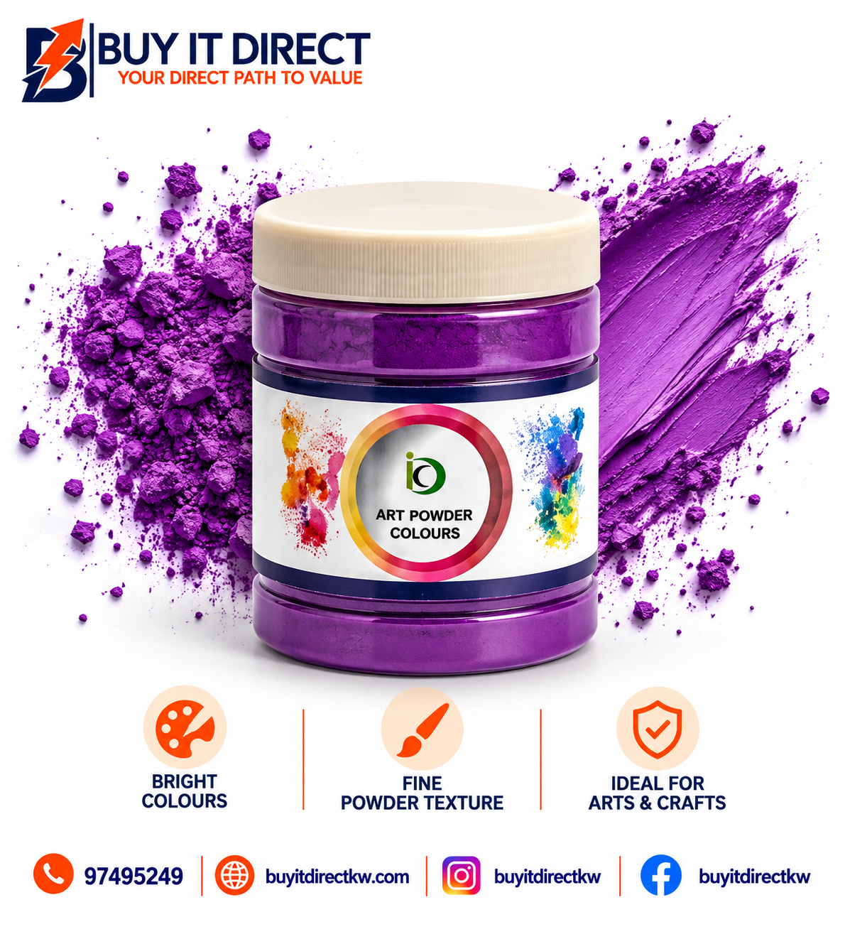 Art Powder Colours 375 ml