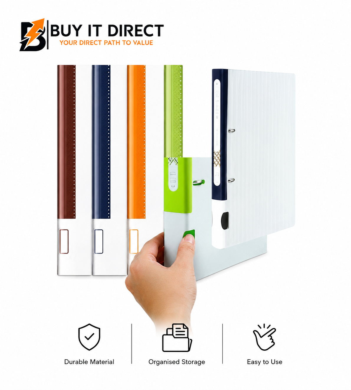 ملف حلقات Comix Dual Charm بحلقتين مقاس A4