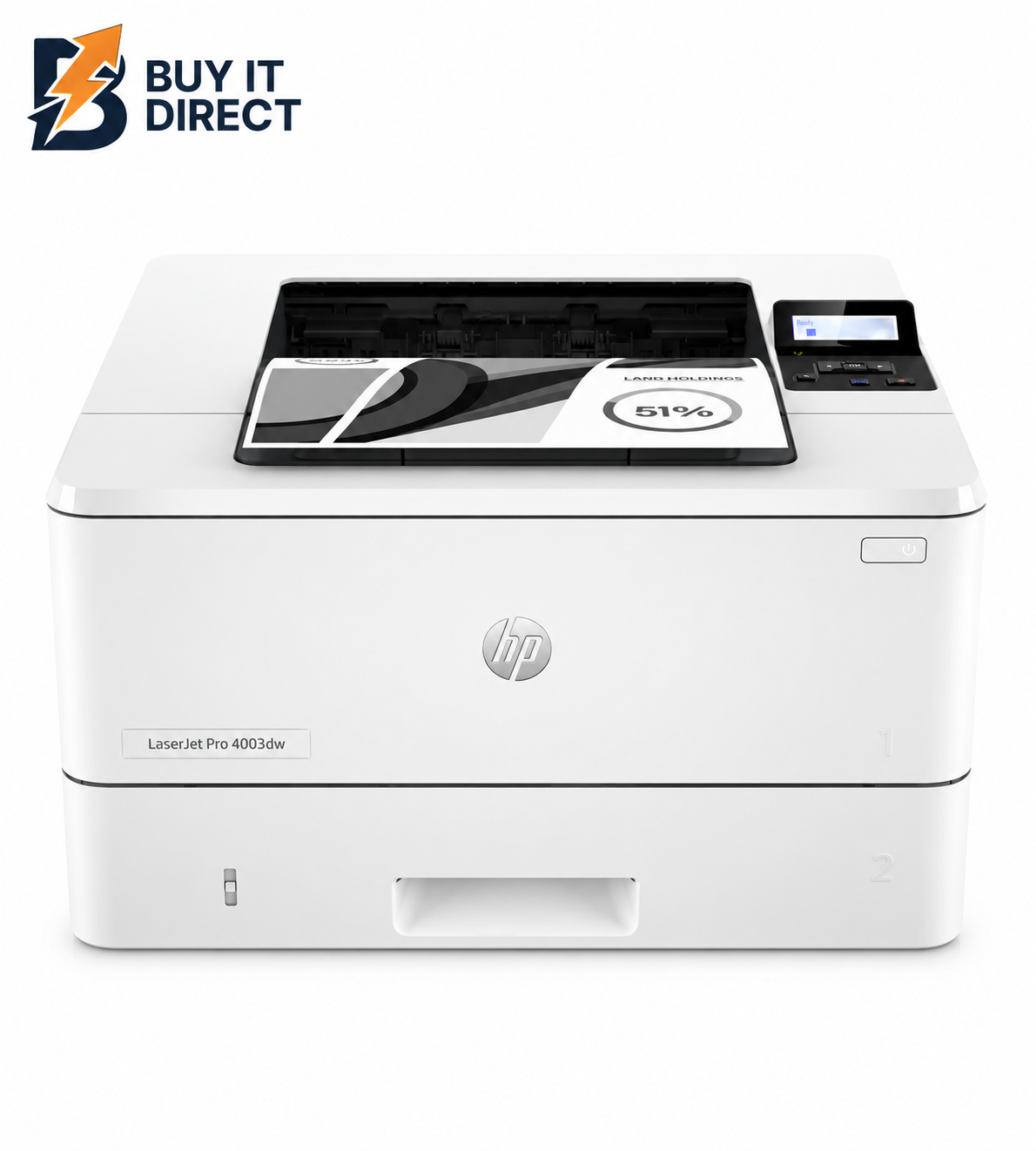 HP LaserJet Pro 4003dw – 40ppm / 1200dpi / A4 / USB / LAN / Wi-fi / Mono Laser – Printer