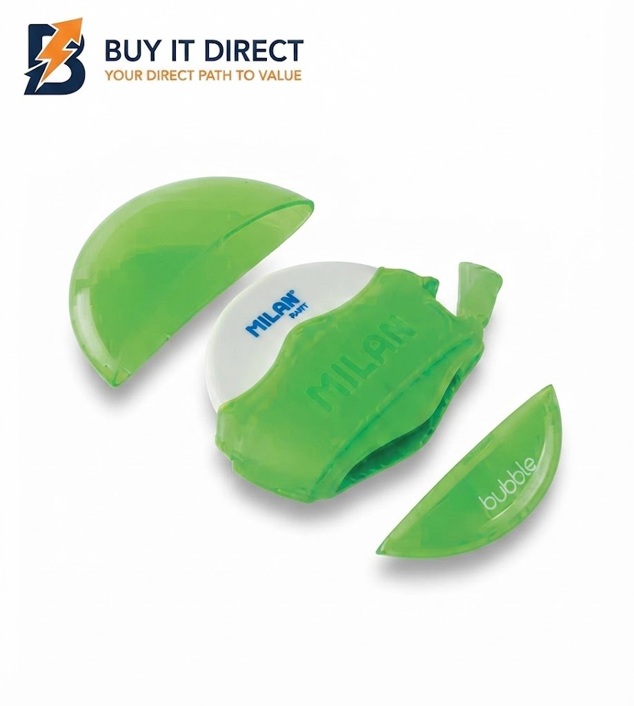 MILAN Blister Bubble Sharpener and Eraser