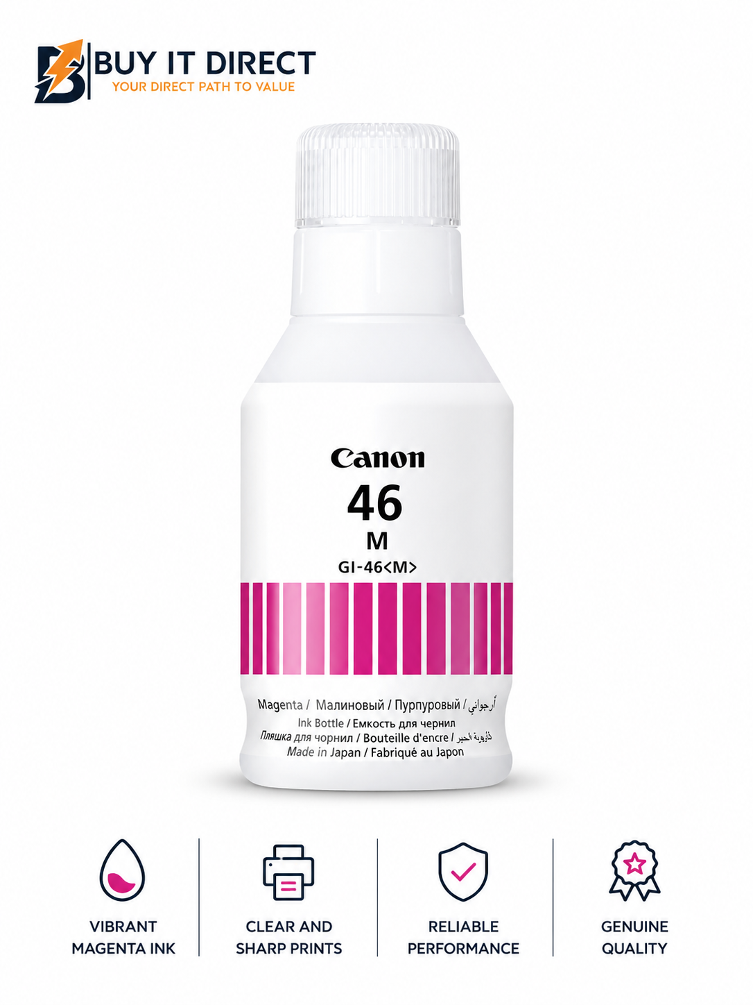 Canon GI 46 Ink Magenta 4428C001AA