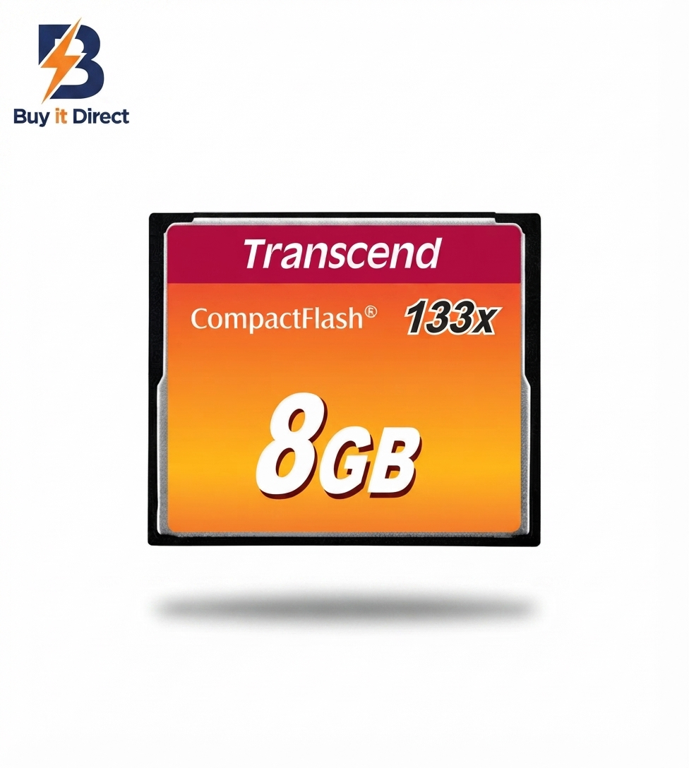 TRANSCEND 8GB COMPACTFLASH MEMEORY CARD 133X