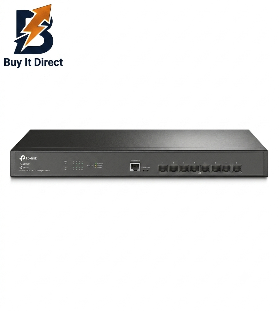 TP-Link TL-SX3008F JetStream 8-Port 10GE SFP+ L2+ Managed Switch