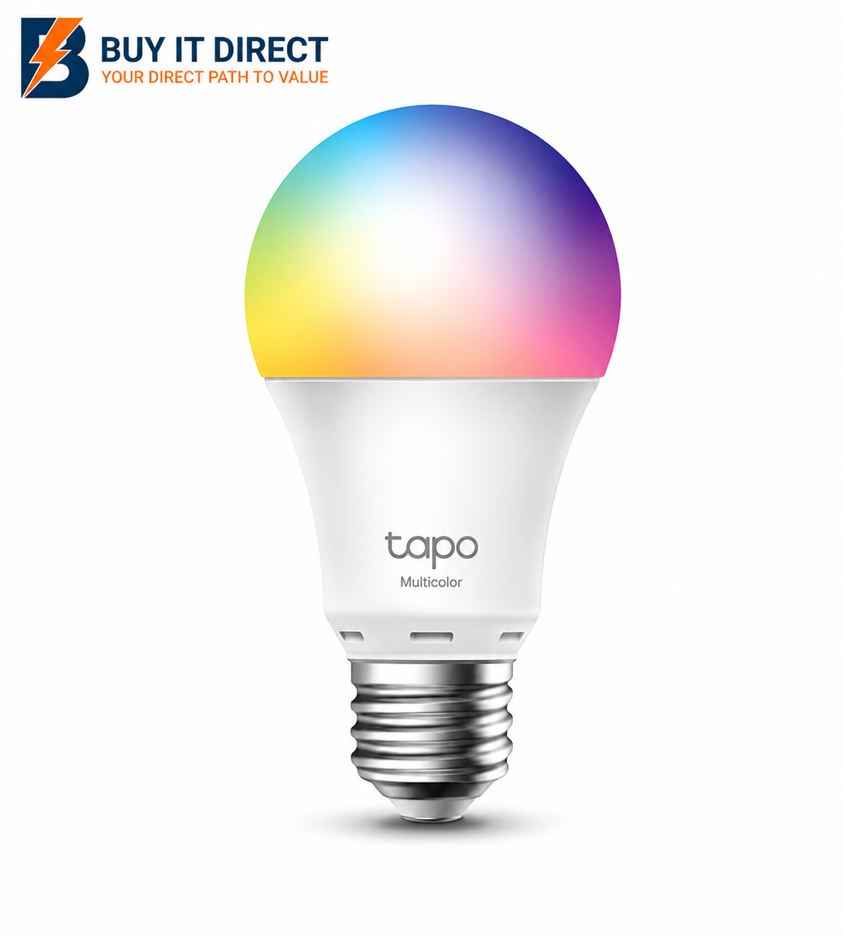 TP-Link Tapo L530E Smart WiFi Light Bulb, Multicolor