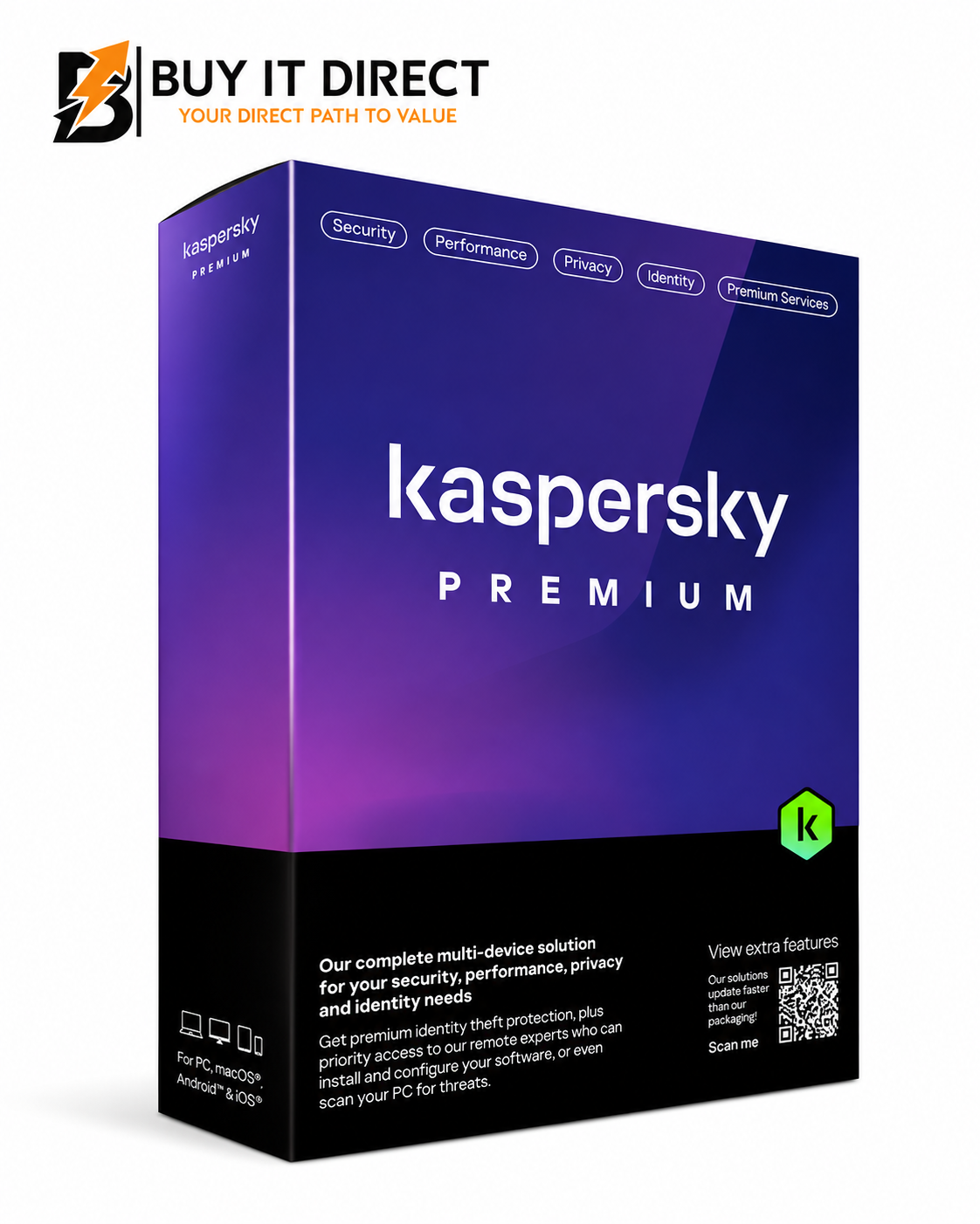 Kaspersky Premium Security 2025 5 Devices 1 Year Subscription