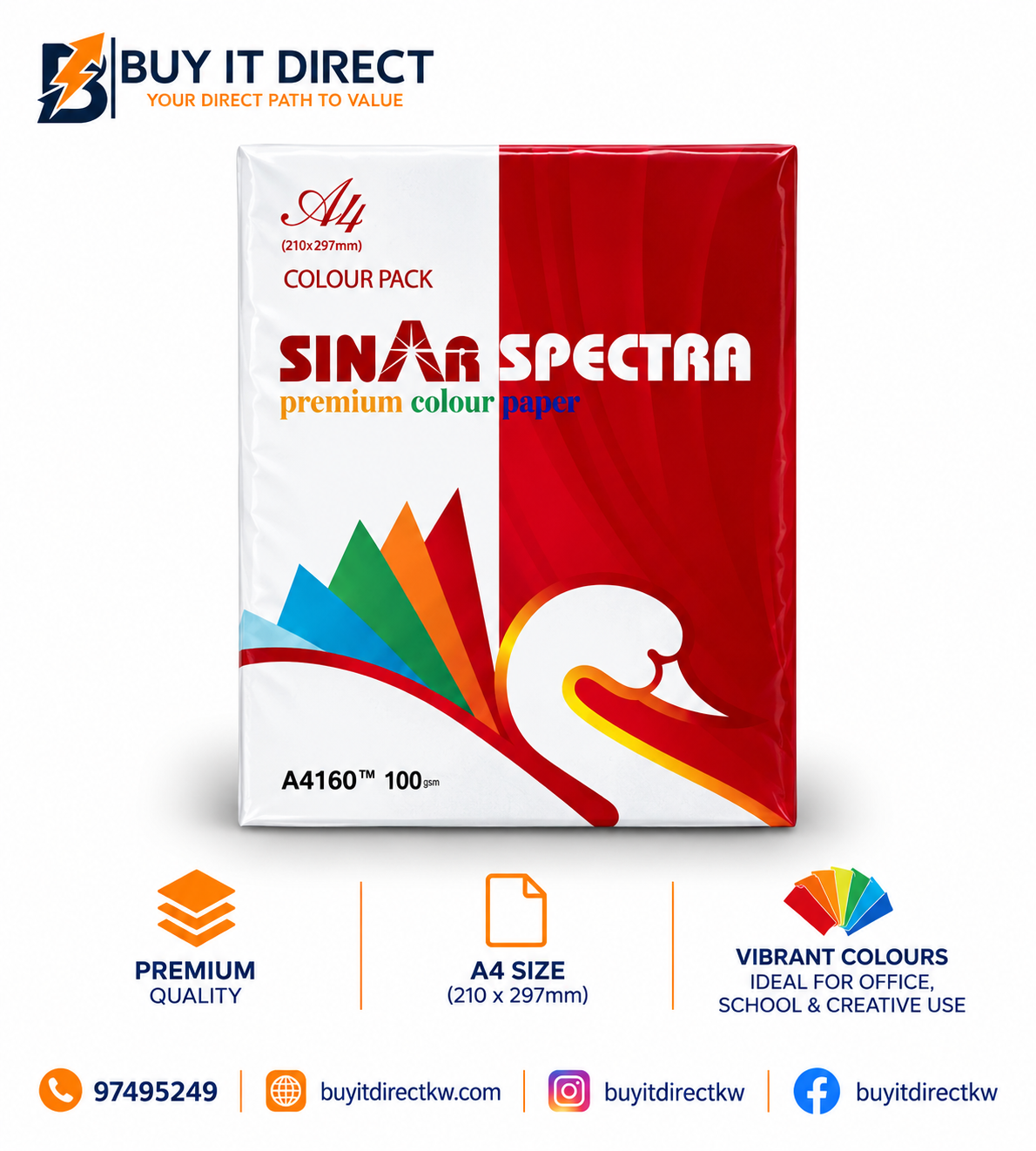SINAR SPECTRA Premium Colour Paper
